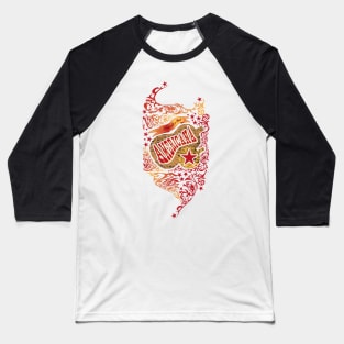 AMERICANA - Music with a Heart Baseball T-Shirt